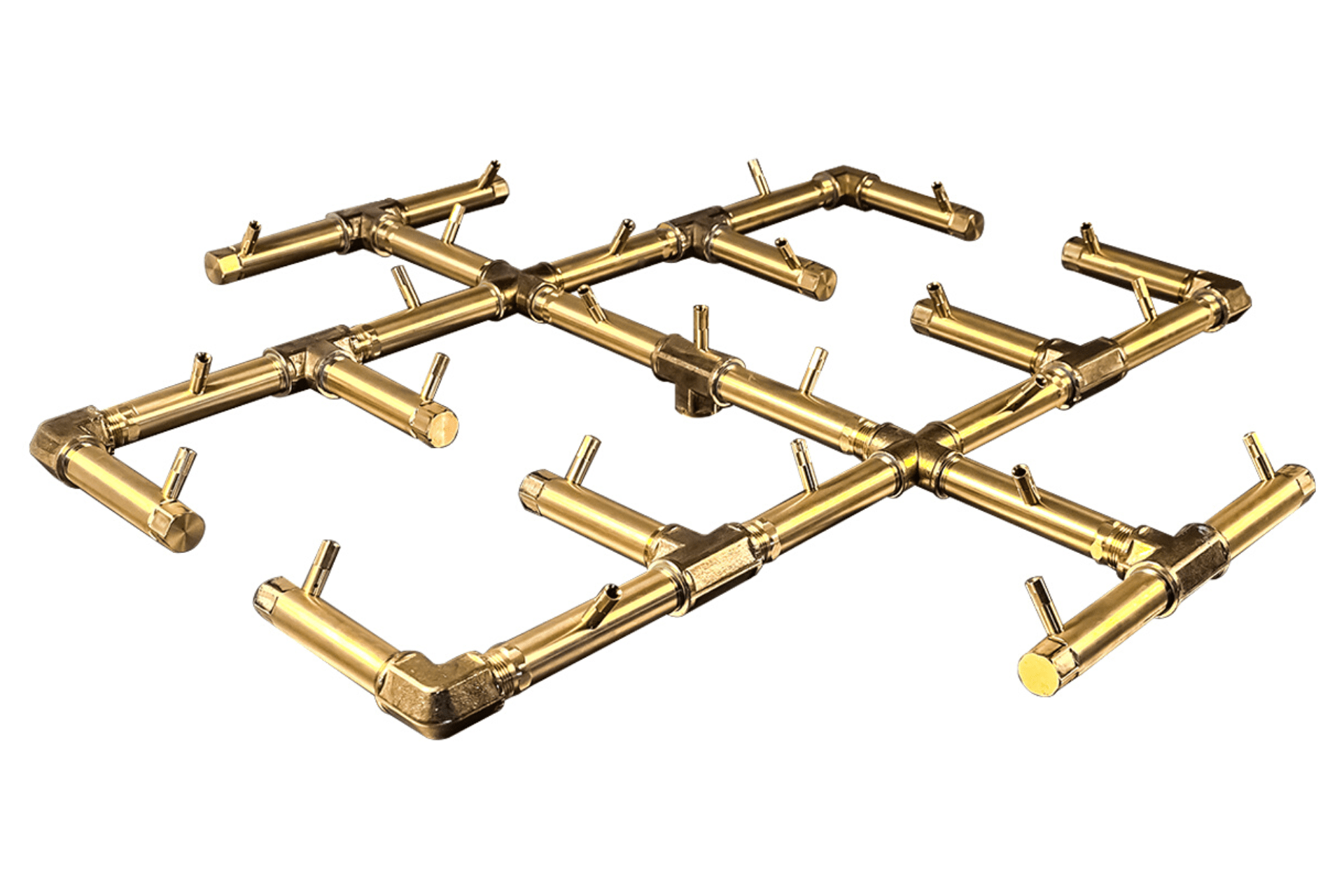 300,000 BTU Warming Trends Crossfire Brass Burner Kit (CFB300) 30.5″ x 30.5″ - Openings 40" or Larger Questions & Answers