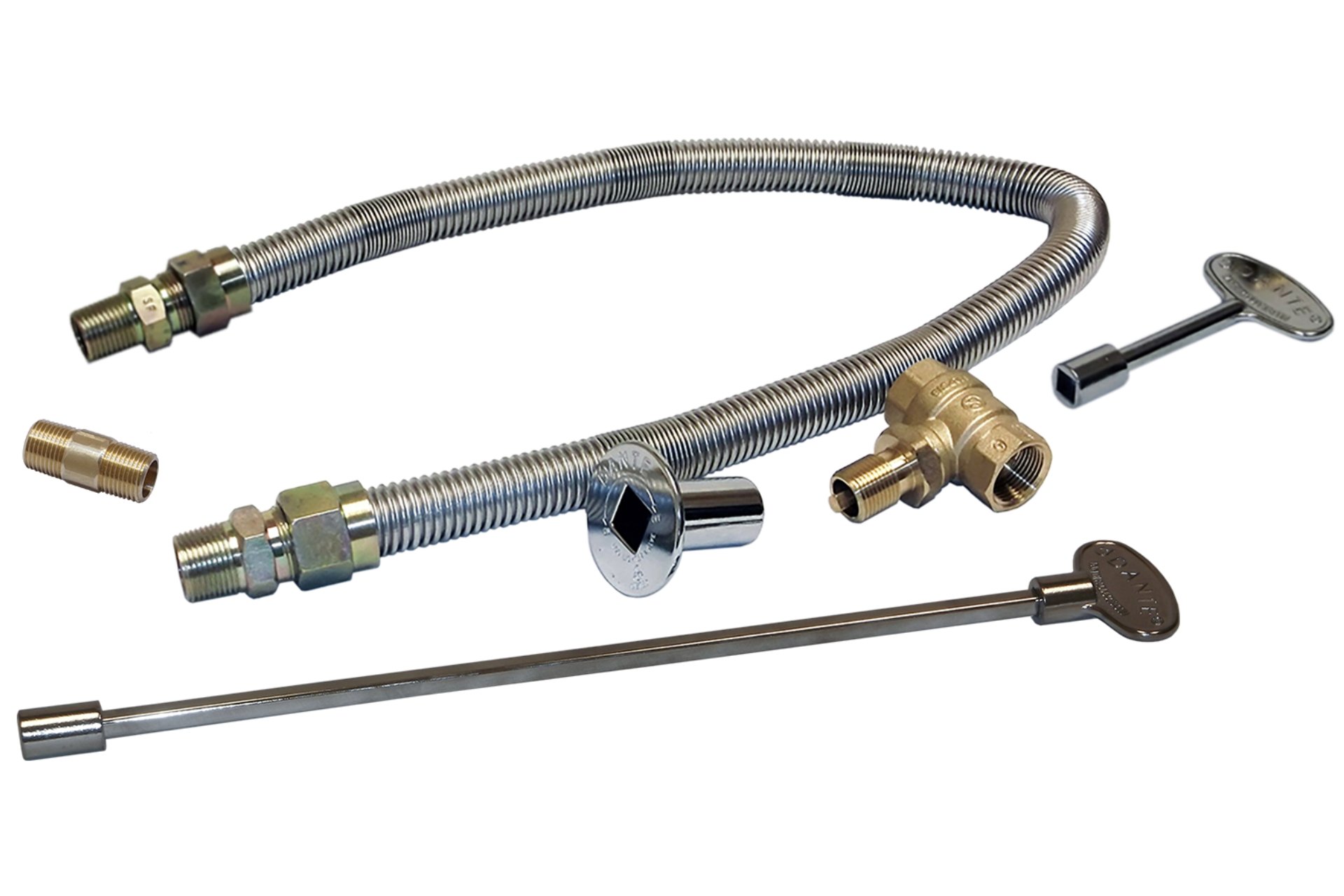 Whistle Free Flex Line Kits, Key Valve, Keys, Fittings for Fire Pits (Fk1/FK2) Questions & Answers