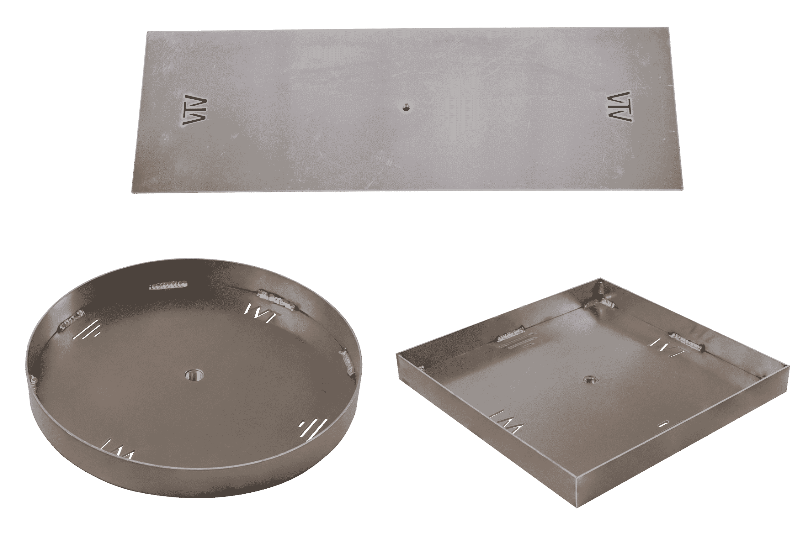 Custom Aluminum Plates and Pans 1/8" Questions & Answers