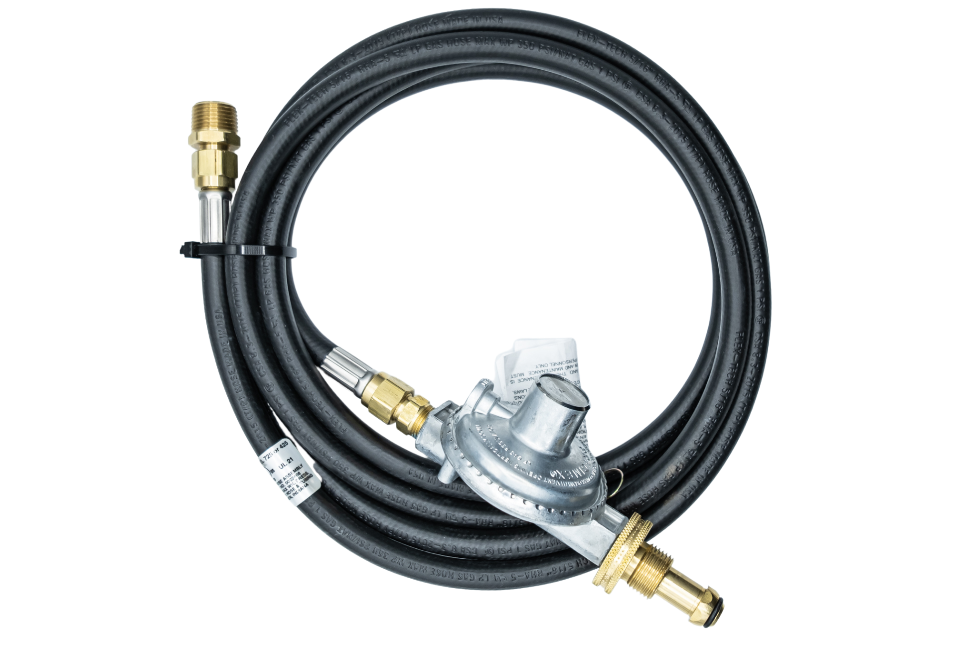 LPRH 200k- Liquid Propane Regulator with 10' Hose for use up to 200k BTU Questions & Answers