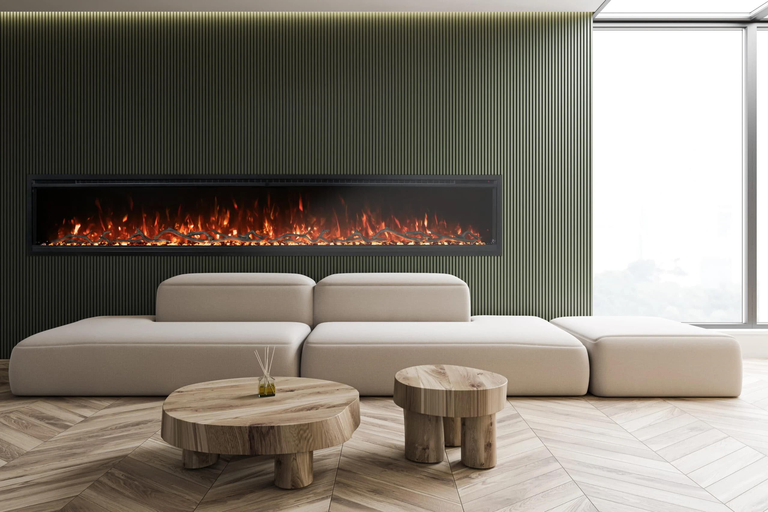 Spectrum Slimline Electric Fireplace by Modern Flames Questions & Answers