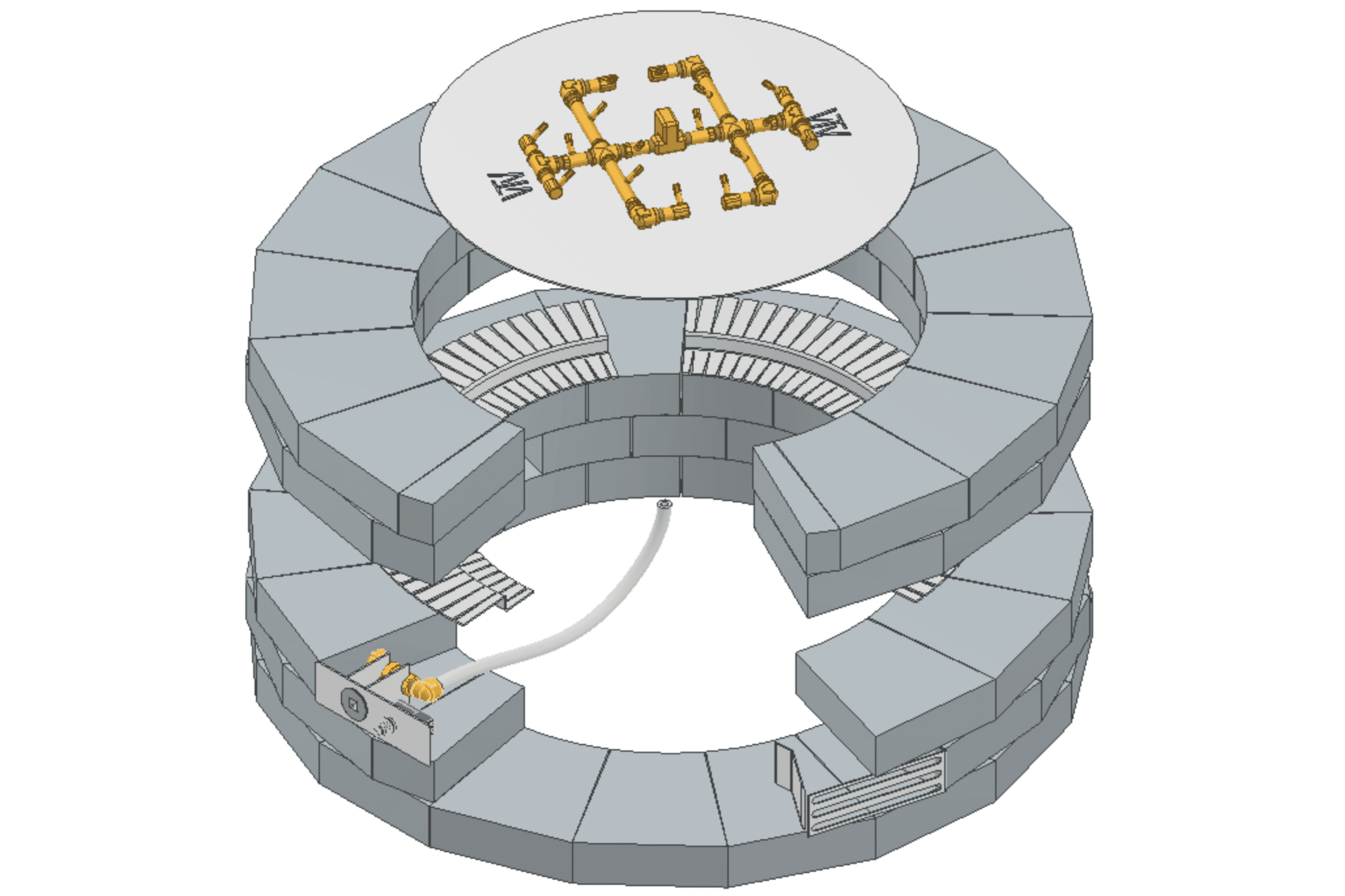 Crossfire Burner Package for TECHO-BLOC VALENCIA Paver Fire Pit - 180,000 BTUs Questions & Answers